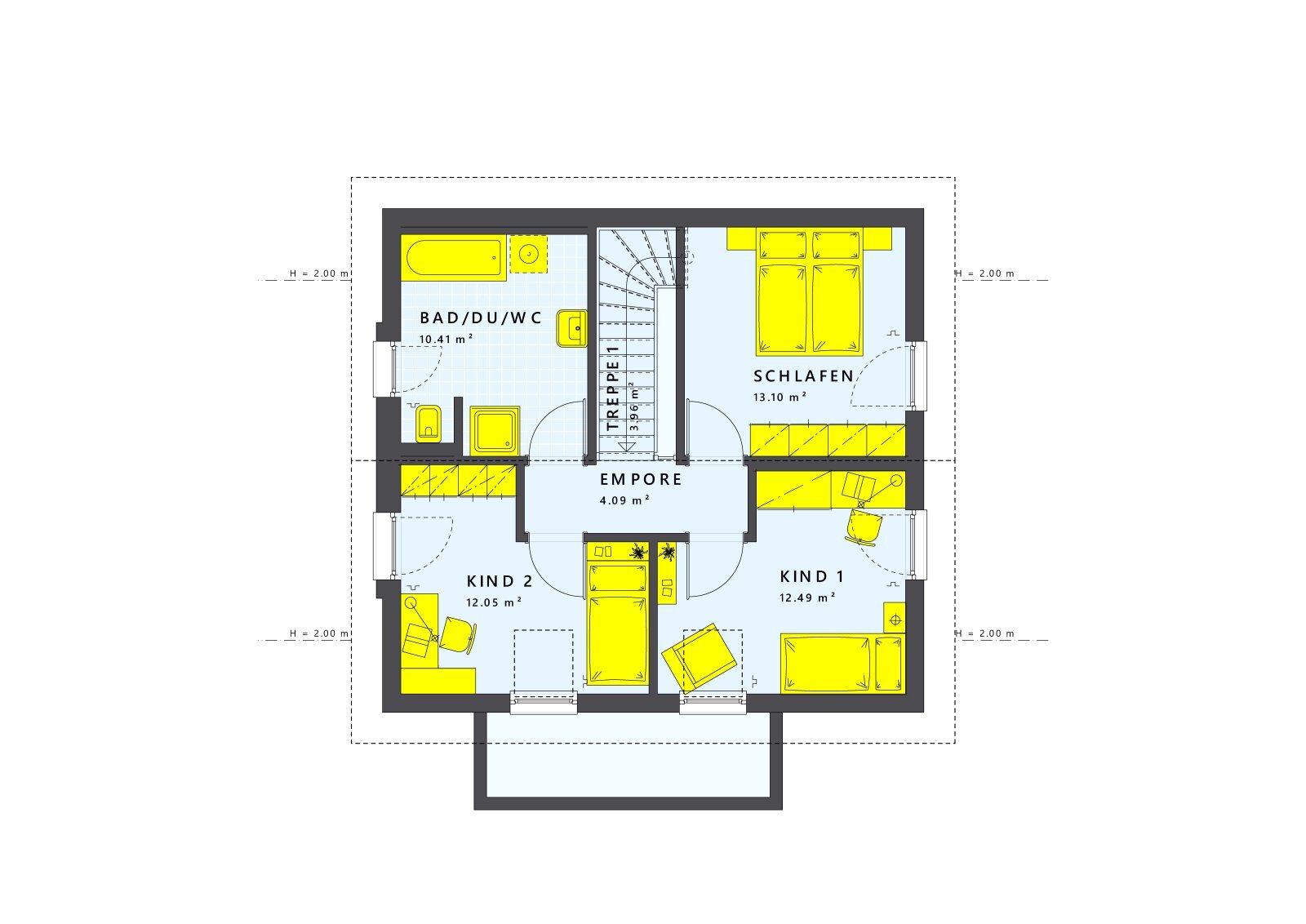 Einfamilienhaus zum Kauf 467.622 € 4 Zimmer 113 m²<br/>Wohnfläche 215 m²<br/>Grundstück Nieder-Rosbach Roßbach 61191