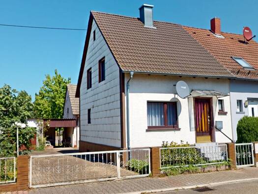 Doppelhaushälfte zum Kauf 319.000 € 4 Zimmer 85 m² 433 m² Grundstück Neuburgweier Rheinstetten / Neuburgweier 76287