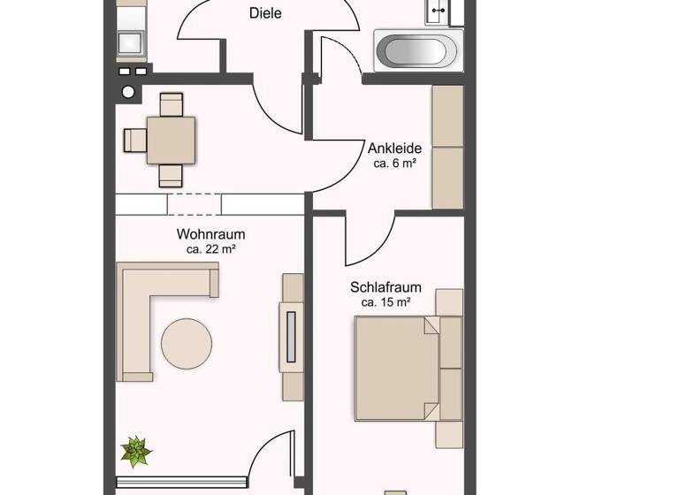 Wohnung zum Kauf 375.000 € 2 Zimmer 63 m² 2. Geschoss Ramersdorf-Perlach München 81737