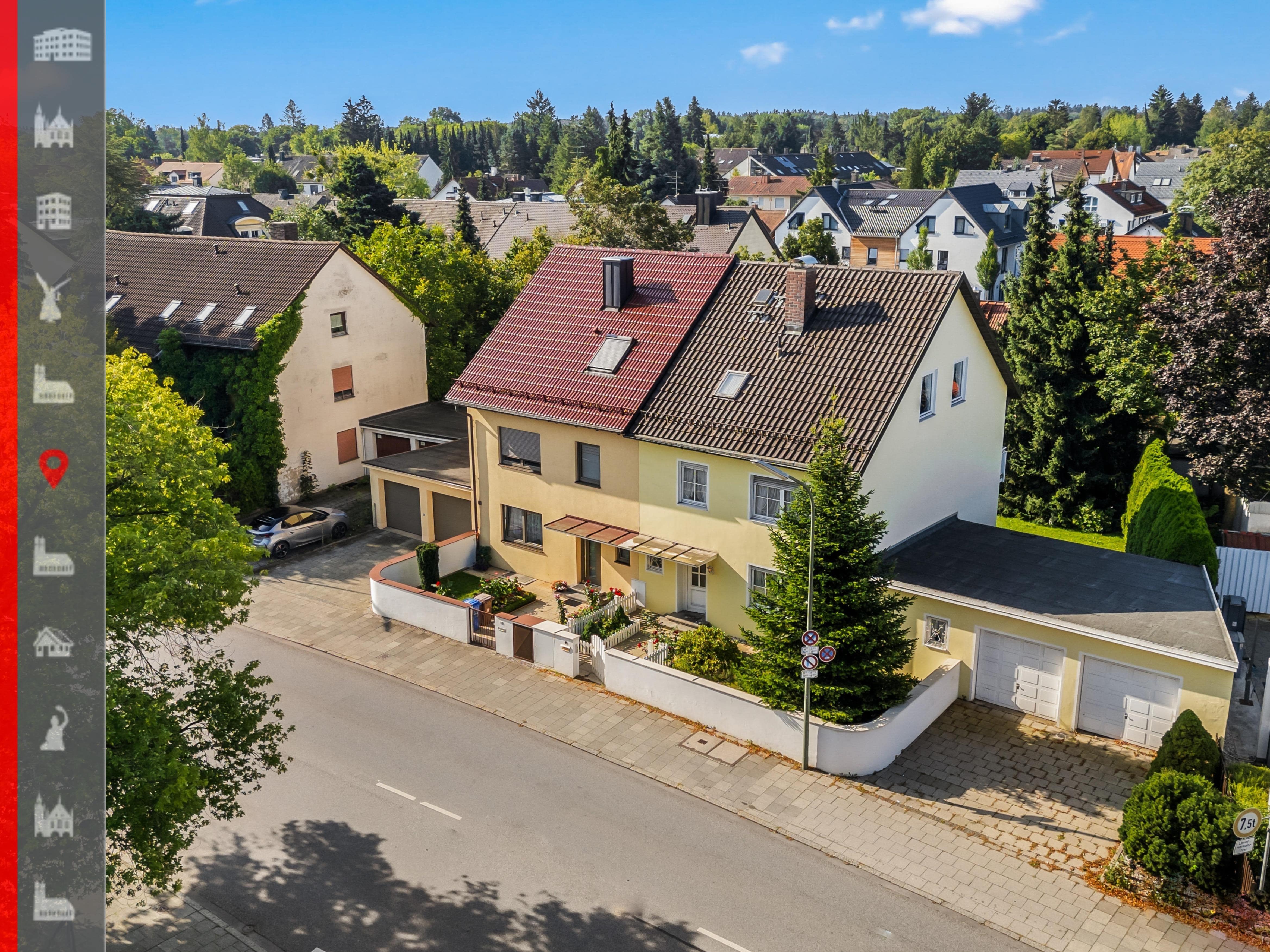 Doppelhaushälfte zum Kauf 930.000 € 5 Zimmer 161,1 m²<br/>Wohnfläche 370 m²<br/>Grundstück Forstenried München 81476