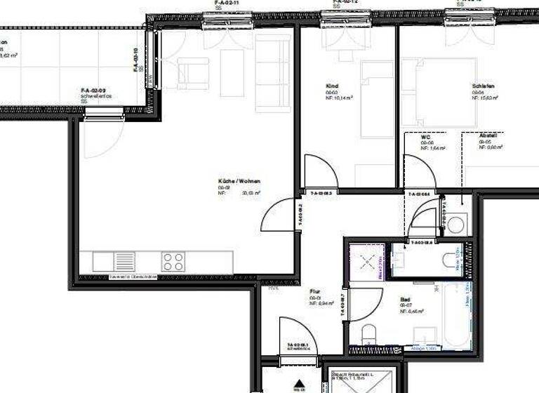 Wohnung zur Miete 1.247 € 3 Zimmer 78 m² 2. Geschoss frei ab 01.08.2026 Trachauer Straße 29 Mickten Dresden 01139