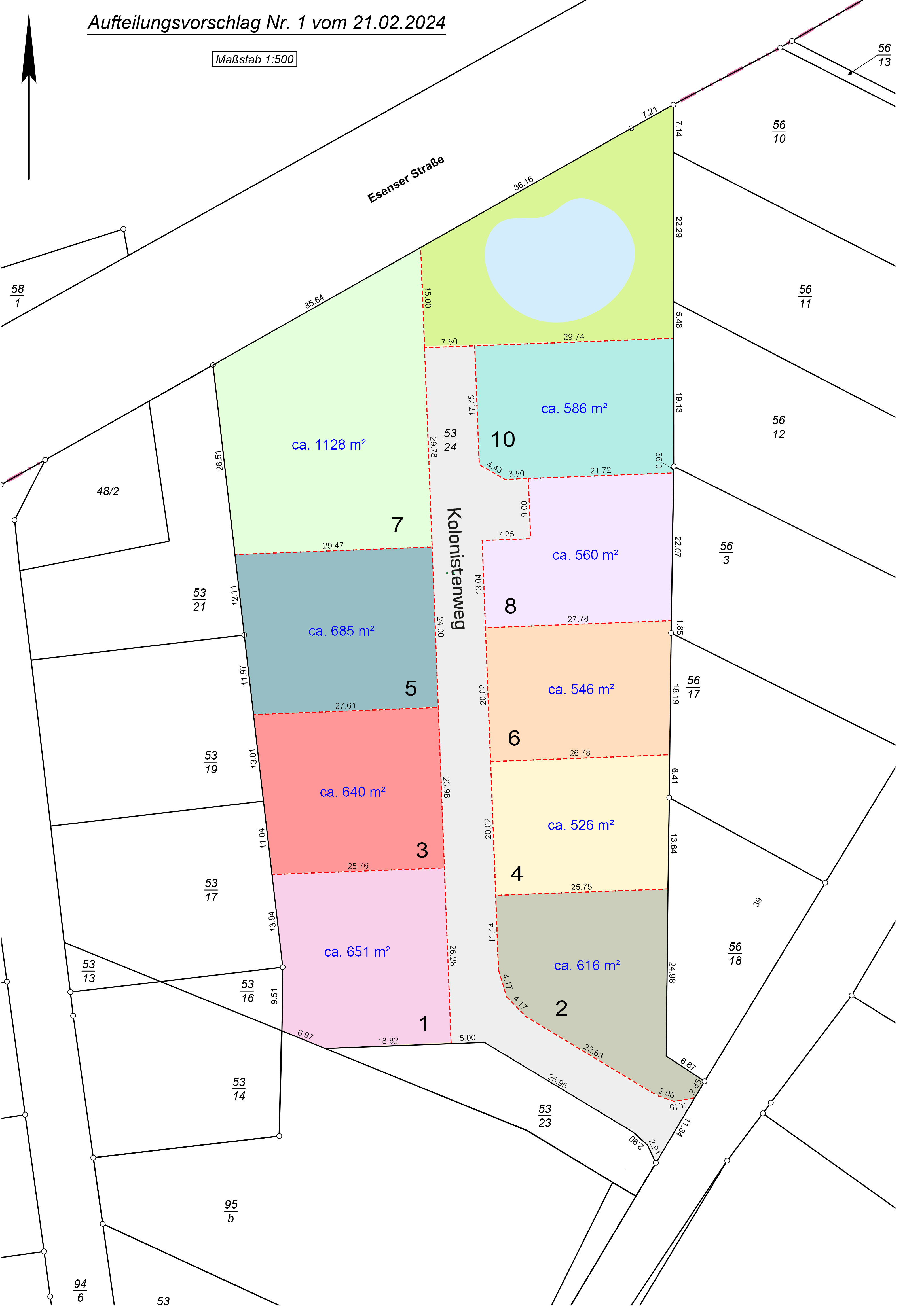 Grundstück zum Kauf 84.500 € 586 m²<br/>Grundstück Aurich Aurich 26607