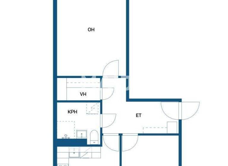 Studio zum Kauf 97.000 € 2 Zimmer 59 m² 5. Geschoss Hakokuja 1 Vantaa 01360