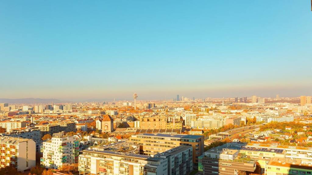 Wohnung zur Miete 762 € 2 Zimmer 57,1 m² 19. Geschoss Wien 1100