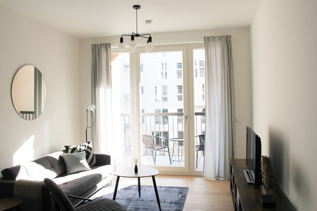 Wohnung zur Miete Wohnen auf Zeit 2.600 € 2 Zimmer 49 m²<br/>Wohnfläche 04.03.2025<br/>Verfügbarkeit Bornholmer Straße Gesundbrunnen Berlin 10439