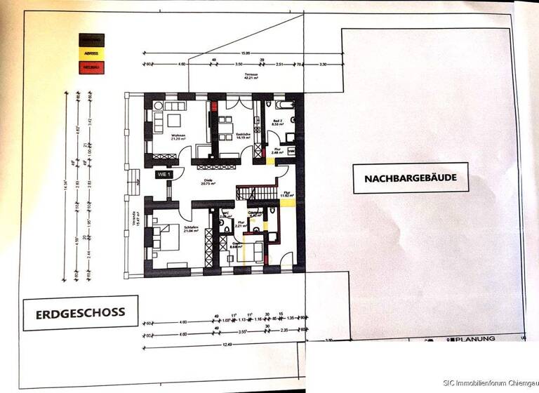 Mehrfamilienhaus zum Kauf 1.200.000 € 12 Zimmer 330 m² 250 m² Grundstück Bernhaupten Bergen 83346