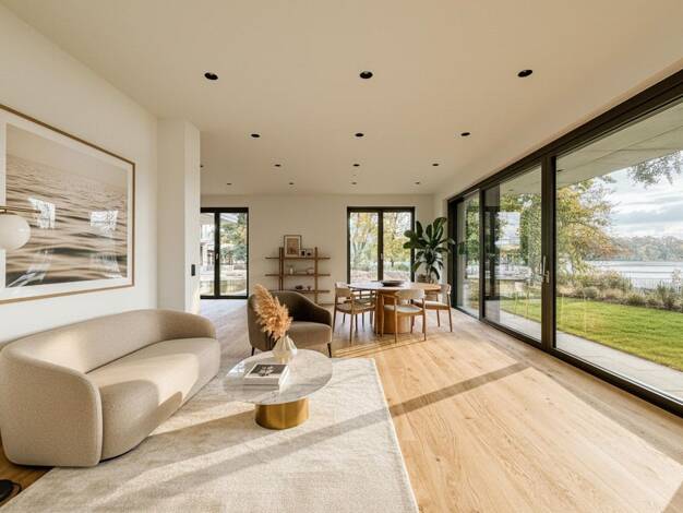 Terrassenwohnung zum Kauf - Neubau provisionsfrei 2.700.000 € 4 Zimmer 235,7 m² EG frei ab sofort Scharfenberger Straße 26e Konradshöhe Berlin 13505