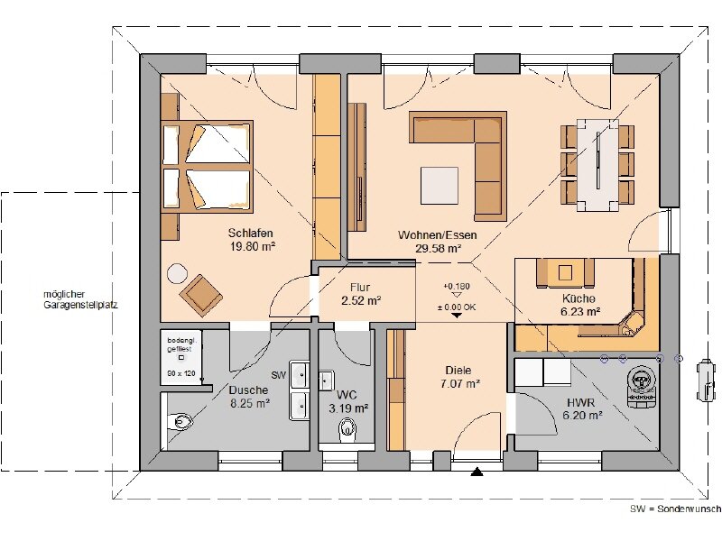 Haus zum Kauf 394.395 € 2 Zimmer 83 m²<br/>Wohnfläche 600 m²<br/>Grundstück Arnstadt Arnstadt 99310