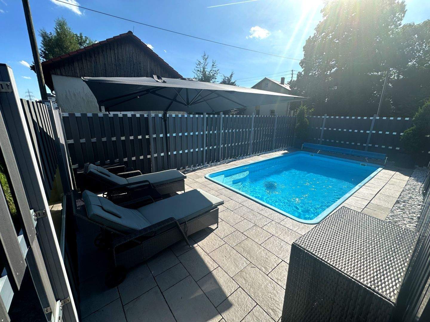 Immobilie in Heimertingen - Allgäu: Großes Wohnhaus mit Wellnessbereich und Pool - Bild 3