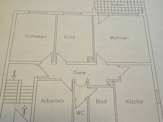 Wohnung zur Miete 700 € 3,5 Zimmer 92 m² Geschoss 2/3 frei ab 01.04.2026 Weisendorf 91085