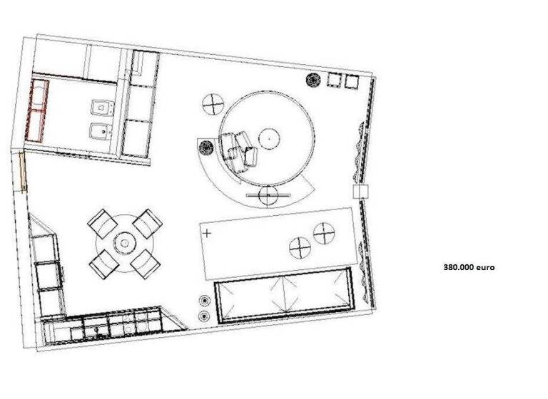Studio zum Kauf 380.000 € 1 Zimmer 58 m² frei ab sofort Campione d'Italia