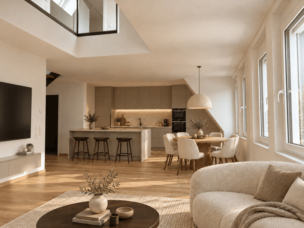 Maisonette zum Kauf - Neubau provisionsfrei 840.502 € 4 Zimmer 159,1 m² 3. Geschoss frei ab sofort Weststadt Baden-Baden 76532