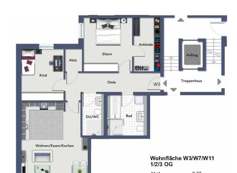 Wohnung zum Kauf 647.000 € 3 Zimmer 101,2 m²<br/>Wohnfläche St Jobst Nürnberg 90491