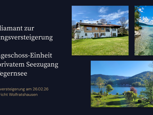 Wohnung zur Miete 2 € 1 Zimmer 14 m² Geschoss 1/2 frei ab 26.02.2026 Ganghoferstraße 4 Schorn Rottach-Egern 83700