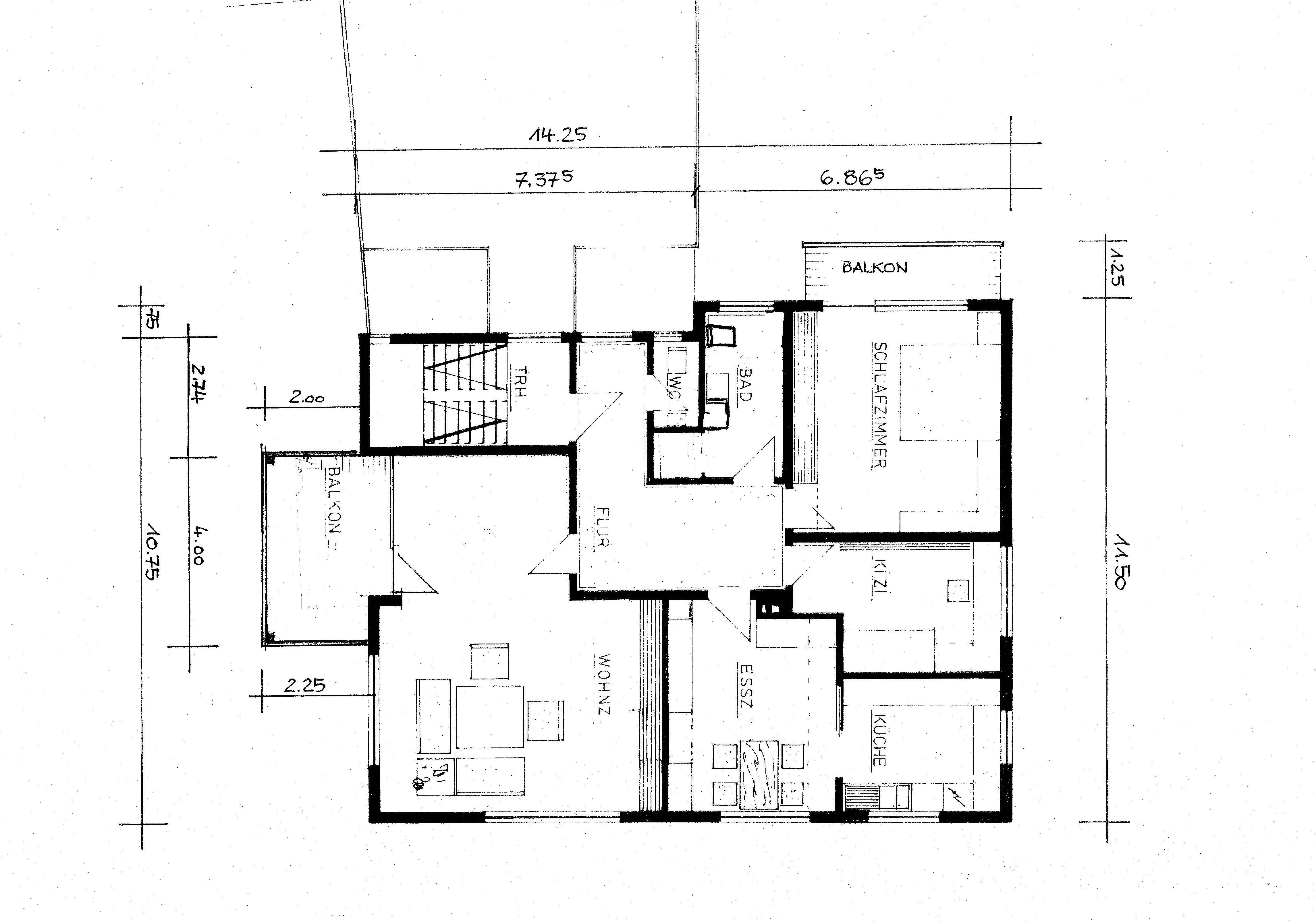 Wohnung zur Miete 1.380 € 4 Zimmer 125 m²<br/>Wohnfläche 1.<br/>Geschoss Akazienweg 2 Lerchenberg / Lohwiesen Nürtingen 72622