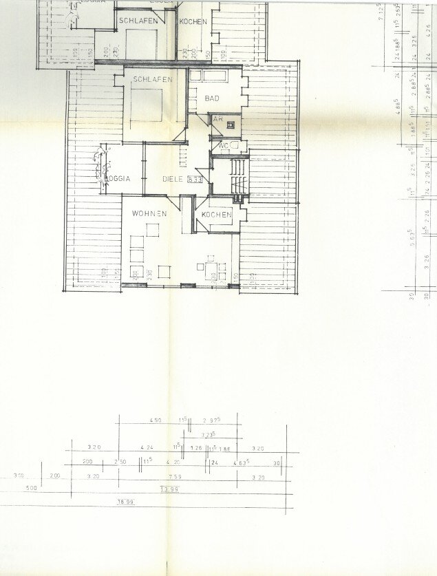 Studio zur Miete 950 € 2,5 Zimmer 100 m²<br/>Wohnfläche 3.<br/>Geschoss ab sofort<br/>Verfügbarkeit In Aspen 43 Tuttlingen Tuttlingen 78532