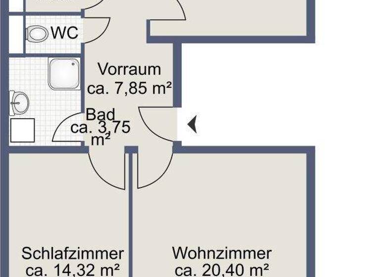 Wohnung zum Kauf 249.000 € 3 Zimmer 70,1 m² 2. Geschoss Anif 5081