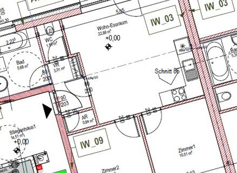 Wohnung zum Kauf - Erstbezug provisionsfrei 268.674 € 3 Zimmer 55,7 m² EG Steyr 4400