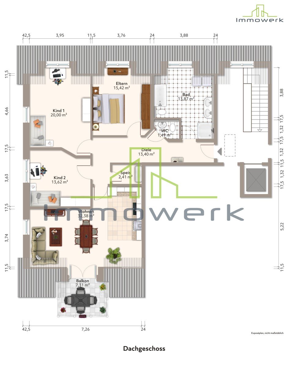 Wohnung zum Kauf 415.500 € 4 Zimmer 107,4 m²<br/>Wohnfläche 2.<br/>Geschoss Rot Rot an der Rot 88430