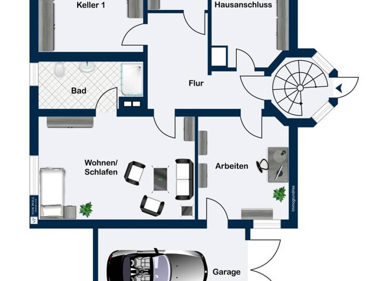 Mehrfamilienhaus zum Kauf 895.000 € 8 Zimmer 184,7 m²<br/>Wohnfläche 600 m²<br/>Grundstück Hermsdorf Berlin / Hermsdorf 13467