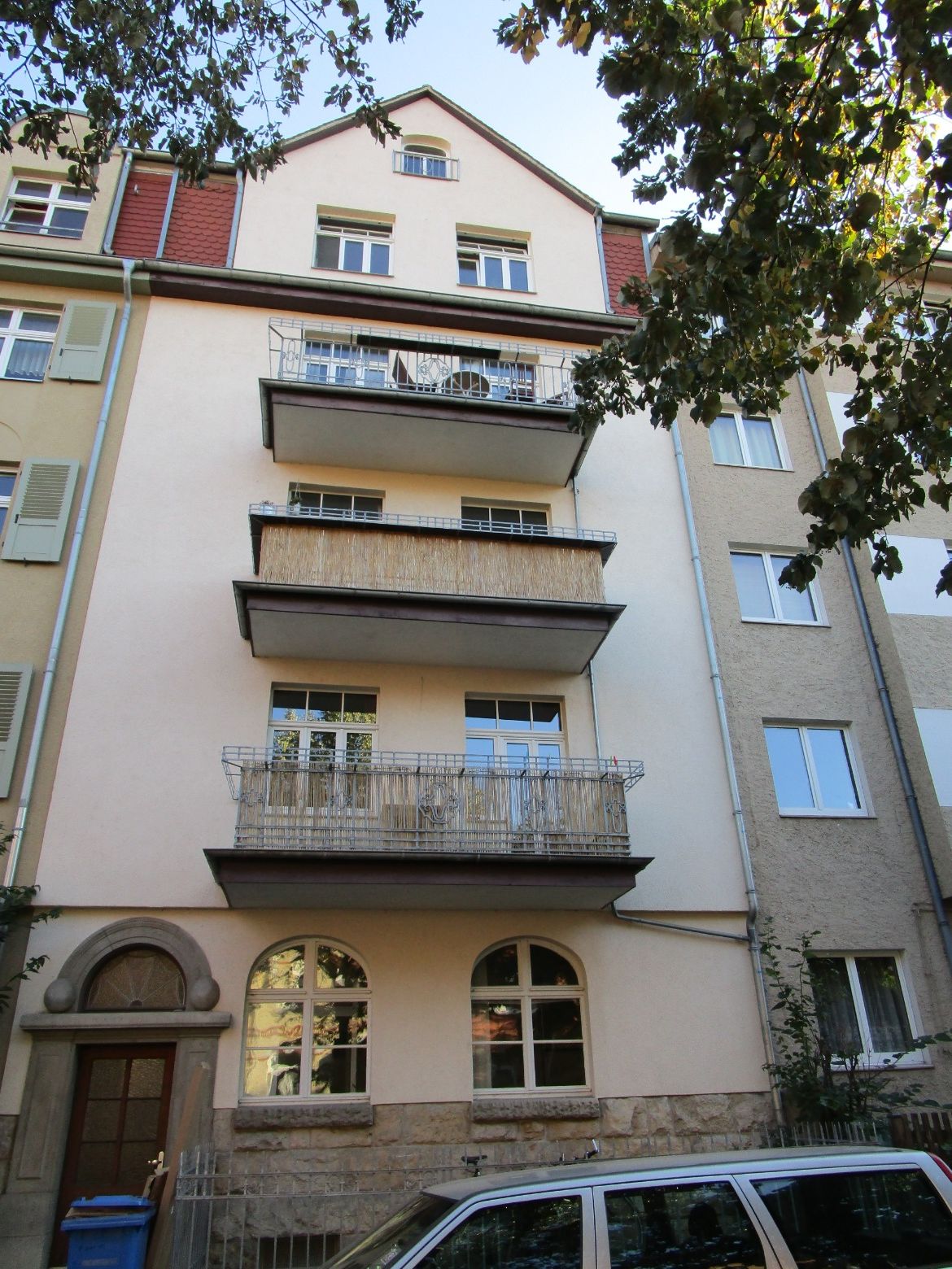 Wohnung zur Miete 900 € 3 Zimmer 68 m²<br/>Wohnfläche 3.<br/>Geschoss 01.12.2024<br/>Verfügbarkeit Sankt- Jakob- Straße 14 Jena - Nord Jena 07745