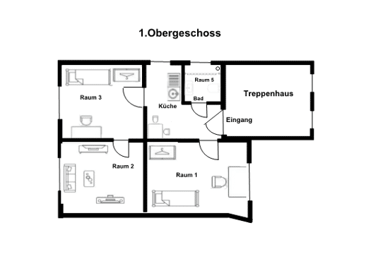 Wohnung zur Miete 850 € 2 Zimmer 47,2 m² 1. Geschoss frei ab 01.12.2026 Efferen Hürth 50354