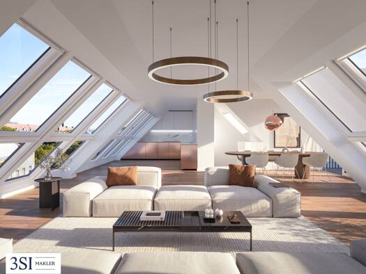 Wohnung zum Kauf - Erstbezug 679.000 € 2 Zimmer 55,7 m² 5. Geschoss Tendlergasse 3 Wien 1090