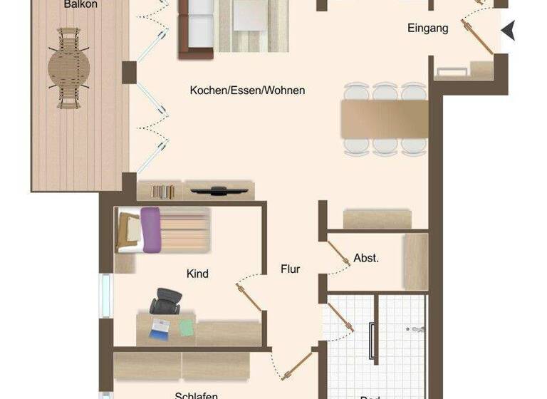 Wohnung zum Kauf 469.000 € 3 Zimmer 93,6 m² Innenstadt Aschaffenburg 63743