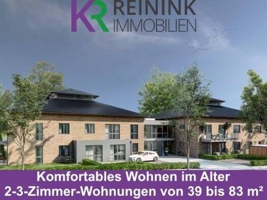 Wohnung zum Kauf - Erstbezug 270.000 € 2 Zimmer 66 m² Hoher Esch 4 Laar 49824