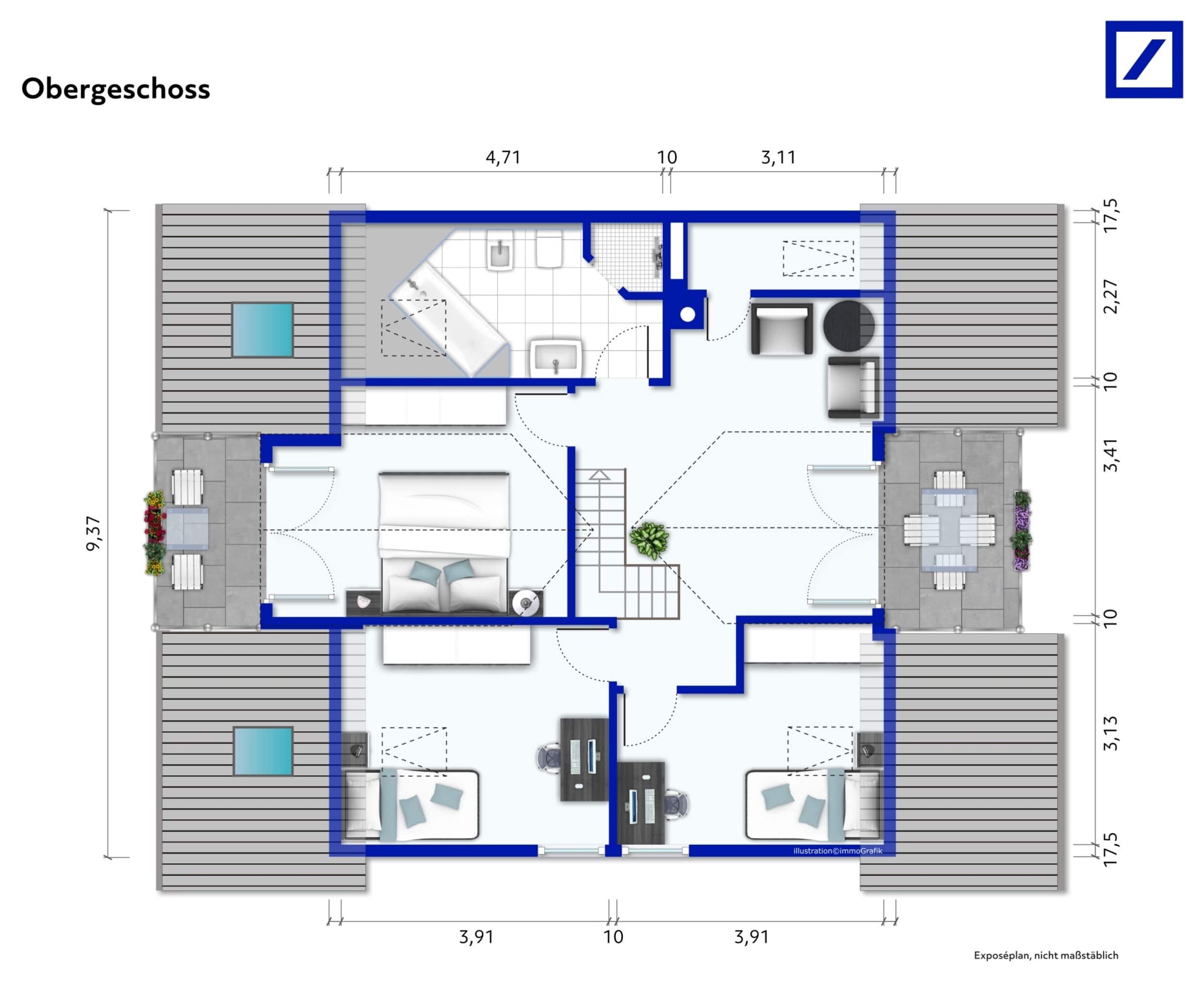 Maisonette zum Kauf 497.000 € 5 Zimmer 144,4 m²<br/>Wohnfläche ab sofort<br/>Verfügbarkeit Friedrichsfeld - Ost Mannheim 68229