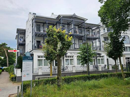 Wohnung zum Kauf 620.000 € 3 Zimmer 64,4 m² 1. Geschoss frei ab sofort Strandpromenade 21 Binz 18609