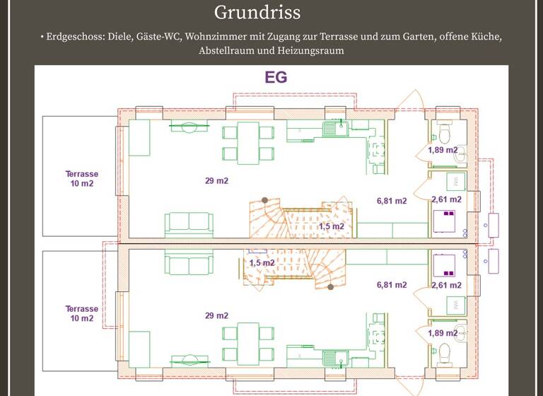 Doppelhaushälfte zum Kauf - Erstbezug provisionsfrei 565.000 € 5 Zimmer 122 m² 197 m² Grundstück Odernheimer Straße 94 A Müggelheim Berlin 12559