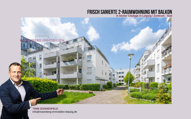 Wohnung zum Kauf 199.900 € 2 Zimmer 59,2 m² EG Härtelstraße 9c WE27 Zentrum-Süd Leipzig 04107