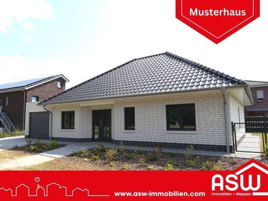 Bungalow zum Kauf - Erstbezug provisionsfrei 449.000 € 4 Zimmer 117 m² 510 m² Grundstück Herzlake Herzlake 49770