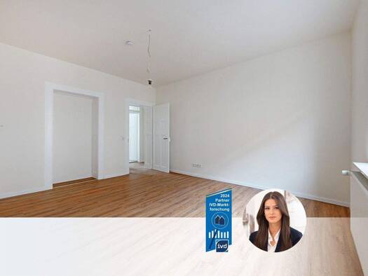 Wohnung zur Miete 855 € 2 Zimmer 66,6 m² Weststadt Fürth 90766