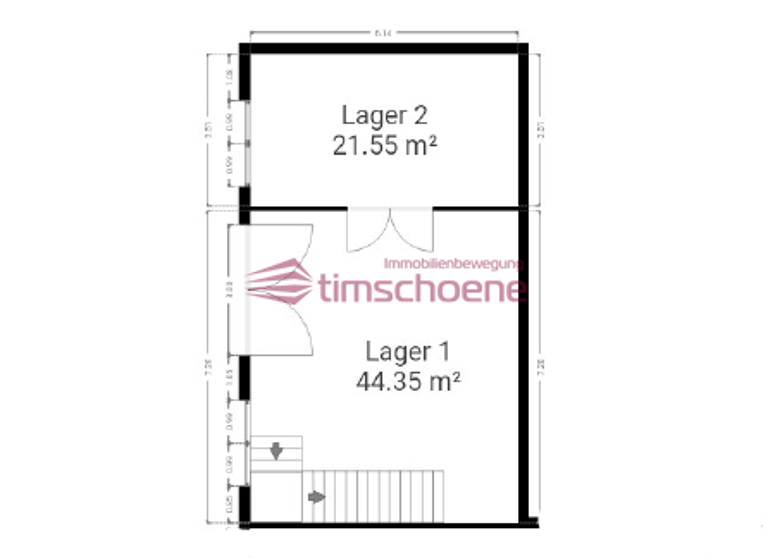 Büro zur Miete provisionsfrei 1.400 € 305 m² Bürofläche Ilmenau 98693