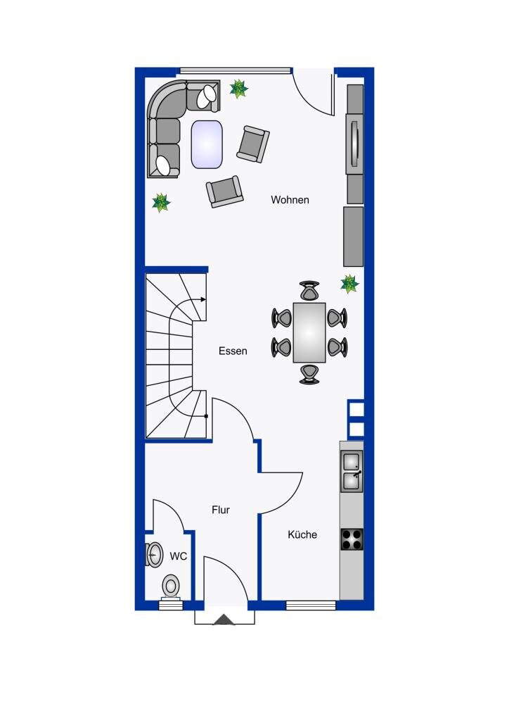 Reihenmittelhaus zum Kauf provisionsfrei 549.000 € 4 Zimmer 107,3 m²<br/>Wohnfläche 169 m²<br/>Grundstück Naurod - Nord Wiesbaden 65207