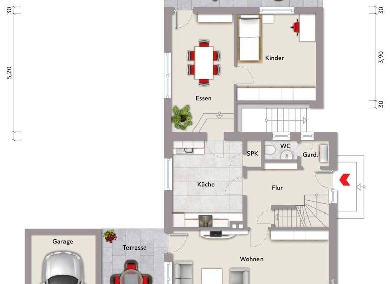 Einfamilienhaus zum Kauf 235.000 € 5 Zimmer 105,2 m² 714 m² Grundstück Büdelsdorf 24782