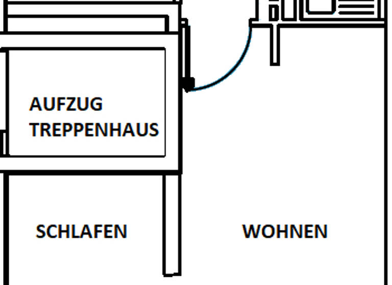 Studio zur Miete 420 € 1 Zimmer 42,7 m² 4. Geschoss Saalfelder Straße 18 Neulindenau Leipzig 04179