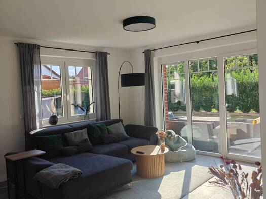 Terrassenwohnung zur Miete 1.250 € 3 Zimmer 92 m² Geschoss EG/1 frei ab sofort Sandhausen Osterholz-Scharmbeck 27711