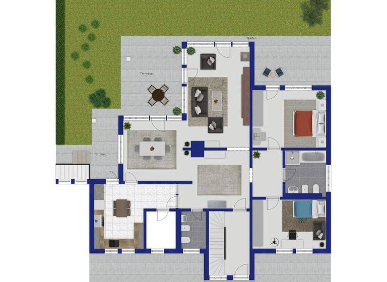 Mehrfamilienhaus zum Kauf 625.000 € 6 Zimmer 192,5 m² 765 m² Grundstück Langenbeutingen Langenbrettach 74243