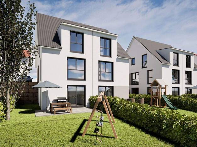 Doppelhaushälfte zum Kauf - Erstbezug provisionsfrei 635.500 € 4,5 Zimmer 124 m² 228 m² Grundstück Silberberg Leonberg 71229