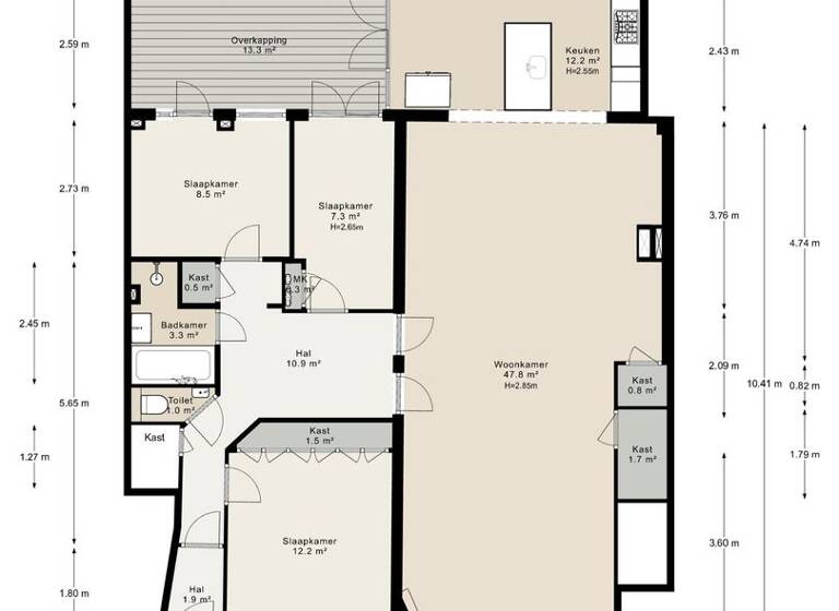 Haus zum Kauf 1.350.000 € 4 Zimmer 117 m² 209 m² Grundstück merwedeplein 57 H amsterdam 1078 NC