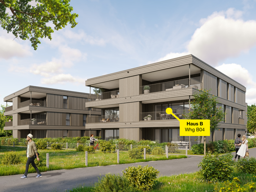 Terrassenwohnung zum Kauf - Erstbezug 537.000 € 3 Zimmer 72,6 m² Bifangstraße Feldkirch 6800