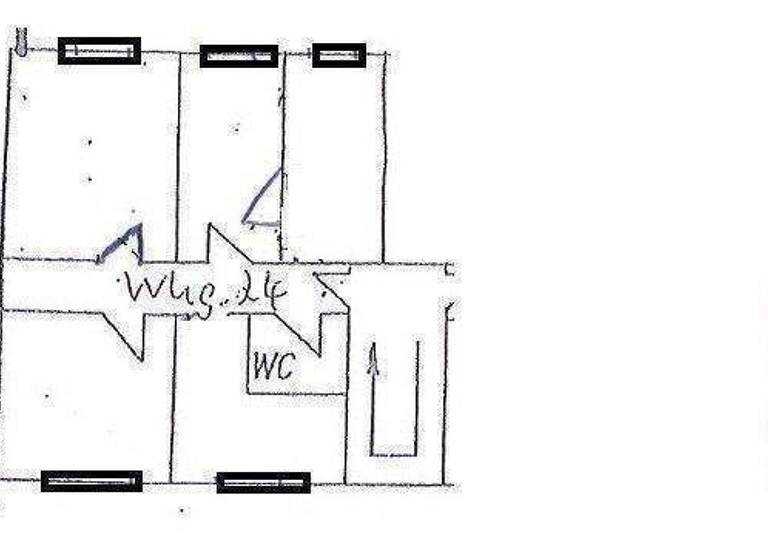 Wohnung zur Miete 445 € 4 Zimmer 68,4 m² 4. Geschoss frei ab sofort Brandteichstraße 18 C Industriegebiet Greifswald 17489