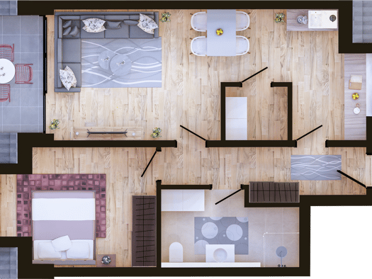 Wohnung zum Kauf - Neubau provisionsfrei 231.616 € 2 Zimmer 61,5 m² 2. Geschoss Dorfstraße 82 Leuth Nettetal 41334