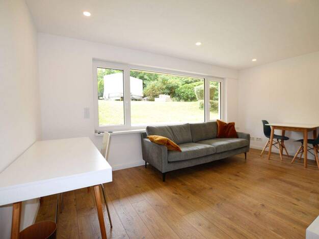 Studio zur Miete Wohnen auf Zeit 1.250 € 1 Zimmer 45 m² frei ab 01.05.2026 Küdinghoven Bonn 53227