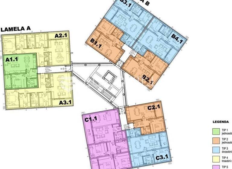 Wohnung zum Kauf 278.000 € 3 Zimmer 111 m² 1. Geschoss Bacina Ploce