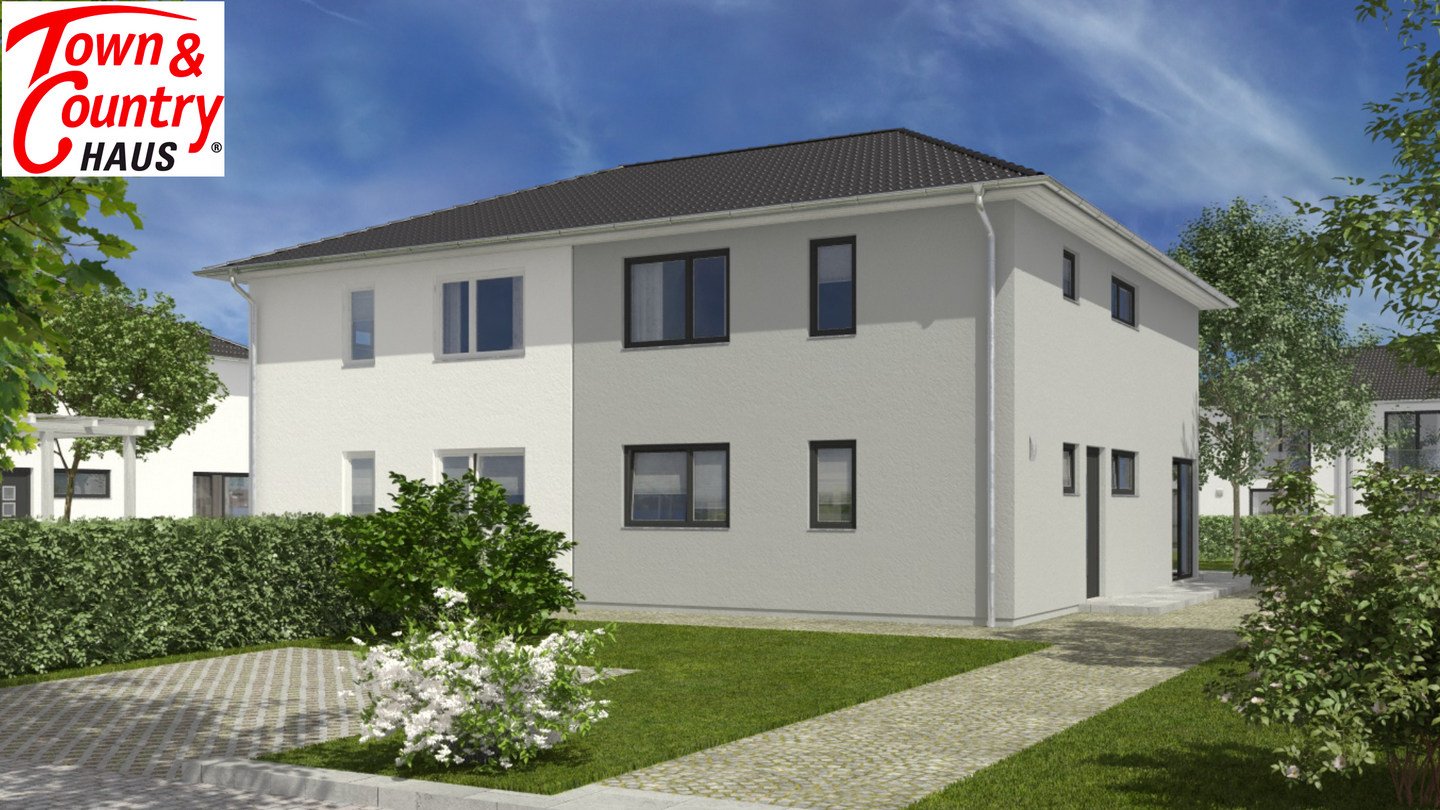 Immobilie in Bad Berneck im Fichtelgebirge - Modernes Town & Country Doppelhaus Aura 136 – zwei Wohneinheiten auf großzügigem Grundstück in Bad Berneck - Bild 2