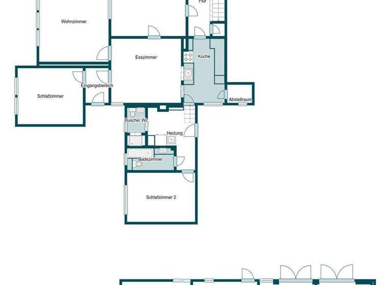 Sonstiges zum Kauf als Kapitalanlage geeignet 195.000 € 7 Zimmer 183 m² 1.599,2 m² Grundstück Schulstraße 19 Züssow 17495